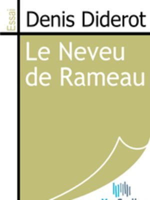 cover image of Le Neveu de Rameau